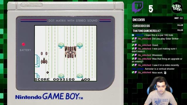 Solar Striker & Aerostar (Game Boy) смотреть онлайн