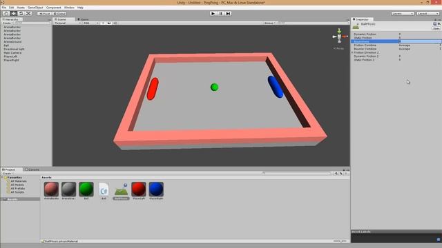 Unity3D Introduction - 3D Ping Pong смотреть онлайн