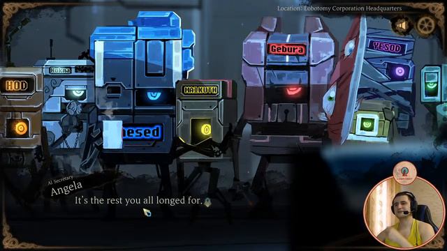 4-Library Of Ruina - богатый внутренний мир гостей ( ･ิ ͜ʖ ･ิ) смотреть онлайн