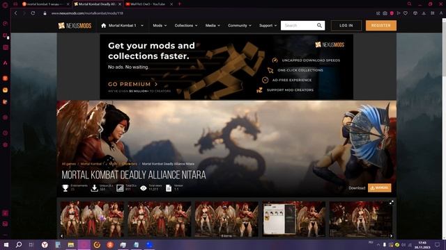 Моды для Mortal Kombat 1 смотреть онлайн