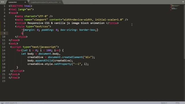 Advanced CSS and JS Image block animation смотреть онлайн
