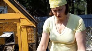 В курятник подвес для овощей. 5 минут и готово!