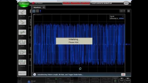 Compliance Application Automation using Python - Keysight 86100D Sampling Oscilloscope