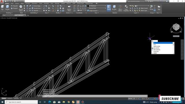 ROOF TRUSS MODELING IN AUTOCAD PART - 2 смотреть онлайн