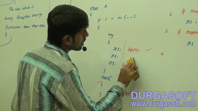 Core Java Exception Handling try catch control flow with scenarios Part - 4 смотреть онлайн