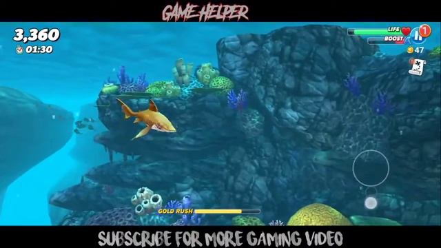 Hungry Shark Evolution - Abysshark Unlocked New Update - All 22 Sharks || GAME HELPER смотреть онлайн