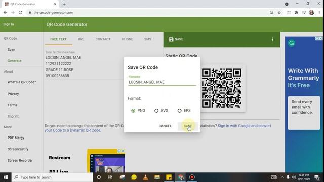 Paano gumawa ng QR ID for Contact Tracing and Module Distribution Record смотреть онлайн