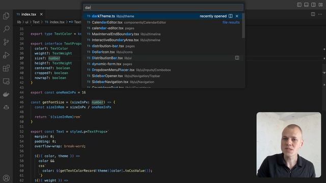 How To Make Text Component with React, TypeScript and Styled Components смотреть онлайн