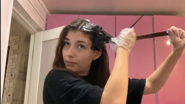 крашусь в рыжий / самое ужасное состояние волос / крашусь дома смотреть онлайн