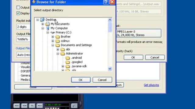 Convert to Mp3 file using Winamp смотреть онлайн