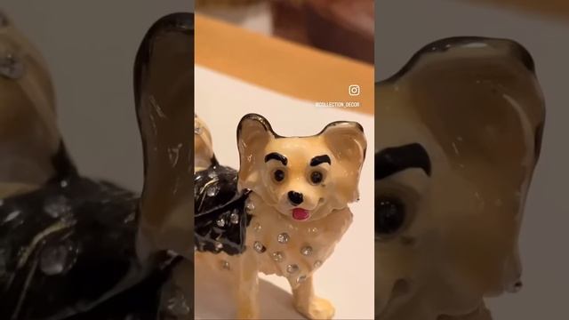 Собачка. Папильон. Той спаниэль. Статуэтка декоративная. Породы собак смотреть онлайн