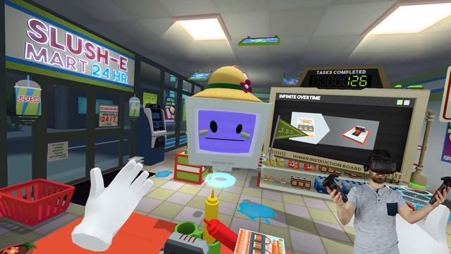 BLACK FRIDAY MADNESS - Job Simulator (VR) смотреть онлайн