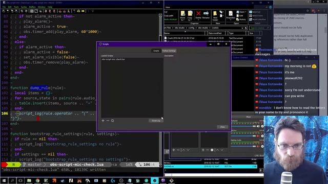 Lua OBS Script; Trying to track down a crash смотреть онлайн