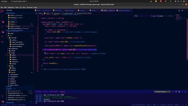 Rest api con Mongoose, Express, Node, Docker! смотреть онлайн