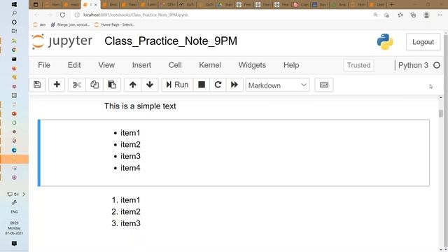 FULL STACK DATA SCIENCE-AI tutorials || Demo - 2 || by Mrs. Sasmitha on 07-06-2021 @9AM IST смотреть онлайн