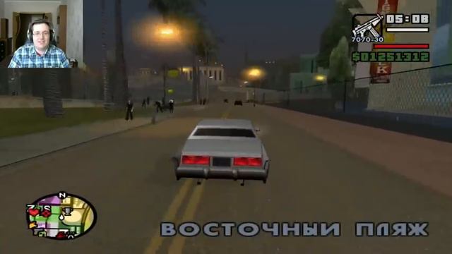 GTA SAN ANDREAS FULL HD ULTRA - ЗИМНЕЕ ПРОХОЖДЕНИЕ #8 смотреть онлайн
