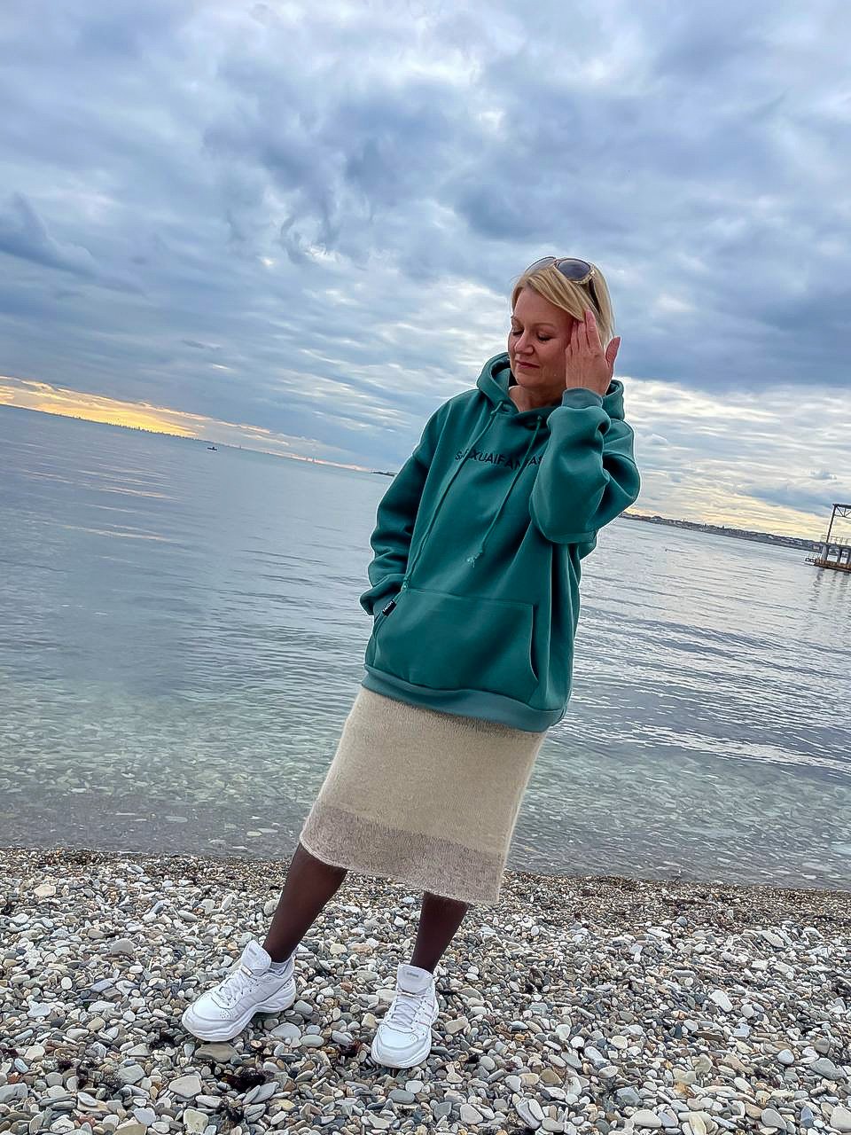 Юбка спицами из остатков пряжи.
Вязаная юбка на осень? смотреть онлайн