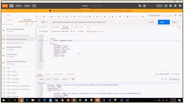 Salesforce Marketing Cloud | Postman смотреть онлайн