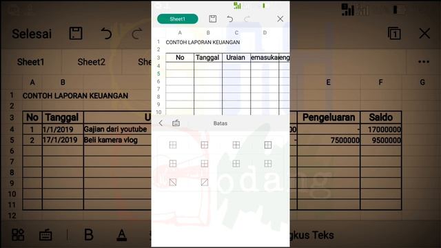 Membuat Laporan Keuangan di Android смотреть онлайн