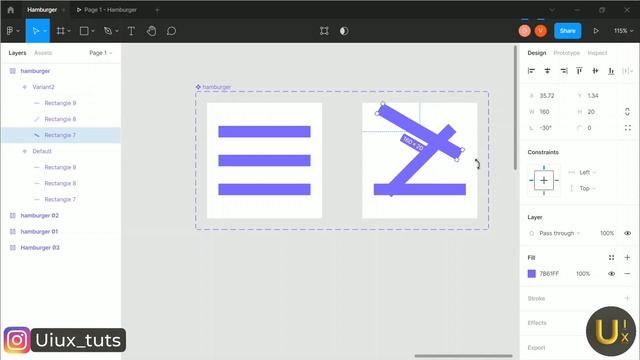 How To Animate Hamburger Menu In Figma смотреть онлайн