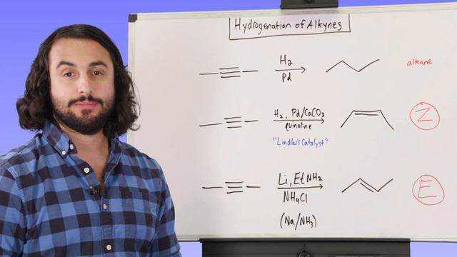 Hydrogenation of Alkynes смотреть онлайн