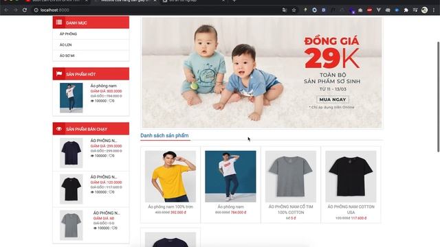 Support đồ án - Web bán quần áo php thuần - Review p1 смотреть онлайн