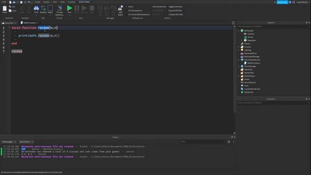 LuaU Scripting - Math Functions! (Roblox Studio) | RoDev смотреть онлайн