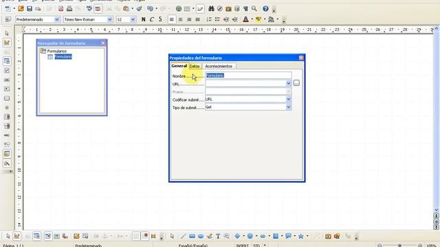 OpenOffice Base - Formularios смотреть онлайн