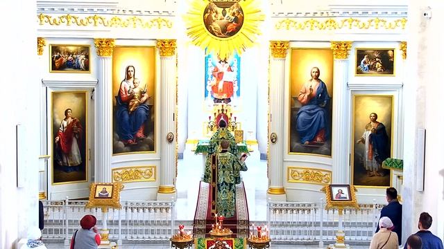 27.09.2023 10-00 Прямая трансляция в Храме Рождества Христова на Песках, Санкт-Петербург. смотреть онлайн