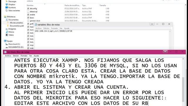 Instalación y configuración Sistema PHP Mikrotik смотреть онлайн