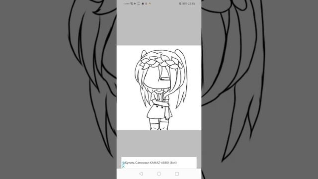 Решила сделать себе арт🌱Спасибо что делали мне арты мои дорогие🥀