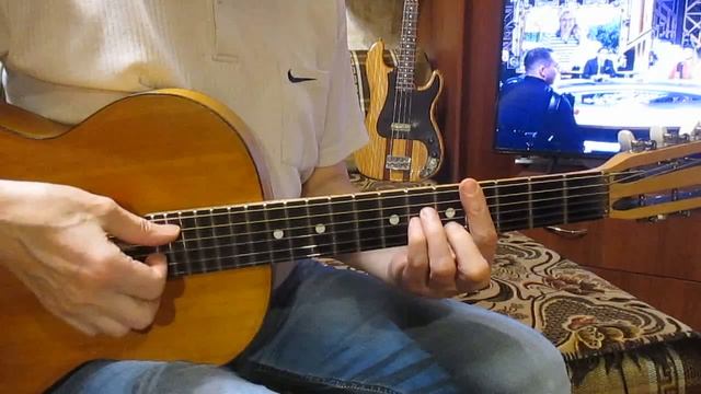 Давайте выпьем за тех кто в МУРе -В. Высоцкий (как играть на гитаре аккорды) смотреть онлайн