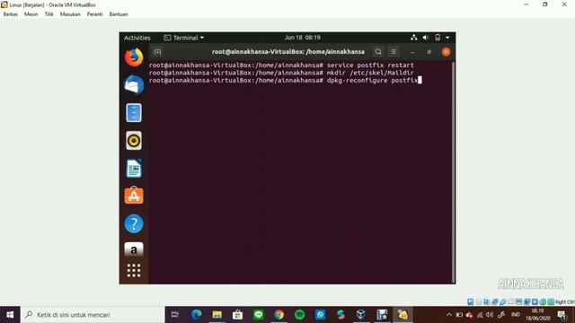 Instalasi Linux dan Mail Server Ubuntu 19.10 смотреть онлайн