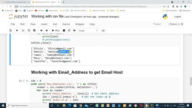 Python Beginners Tutorial - Working with CSV file | CSV File Parsing смотреть онлайн