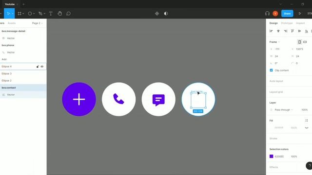 Floating action button in figma | how to create FAB in figma смотреть онлайн