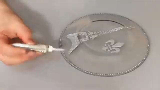 Декоративная тарелка смотреть онлайн