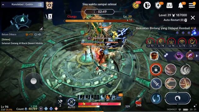 Berserker - WB Griffon + Push Konselation , Black Desert Mobile смотреть онлайн