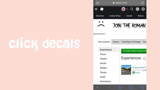 How To Make + Upload Decals To Roblox On MOBILE! (Android + iOS) смотреть онлайн