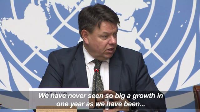 Concentration of CO2 in atmosphere hits record high: UN смотреть онлайн