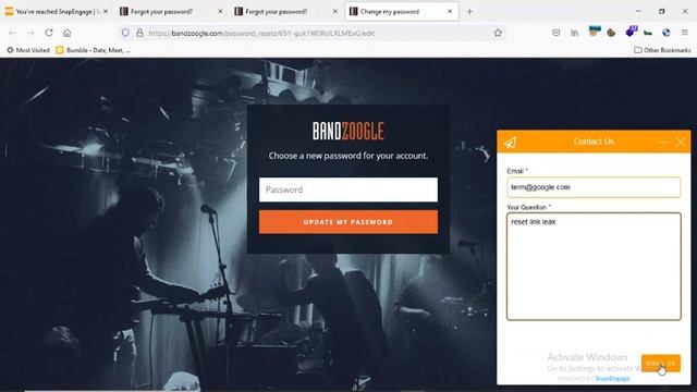 Bug Bounty POC - Account takeover (reset password token leaked in referrer header) смотреть онлайн