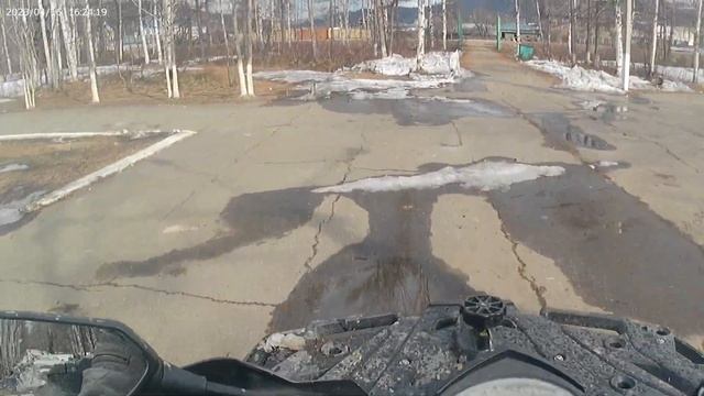 Поездка на квадроцикле! CF MOTO X5 HO! Сахалин! без монтажа! 4 смотреть онлайн