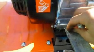 Как заменить масло мотокультиваторе?