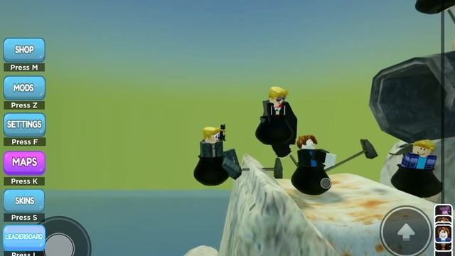 Becoming Diogenes in Roblox Getting Over It смотреть онлайн
