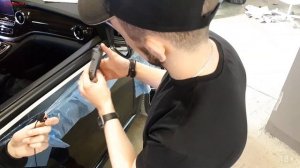 Автоматическая Электротонировка авто. Обзор установки на примере Гелендвагена