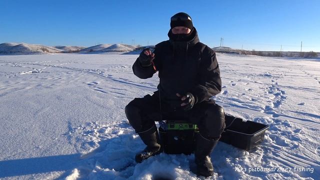 ЗИМНИЕ ТРОФЕЙНЫЕ ОКУНЯ НА МОРМЫШКУ ЗАКРЫВАЮТ 2022 ГОД. Кенгирское водохранилище. смотреть онлайн