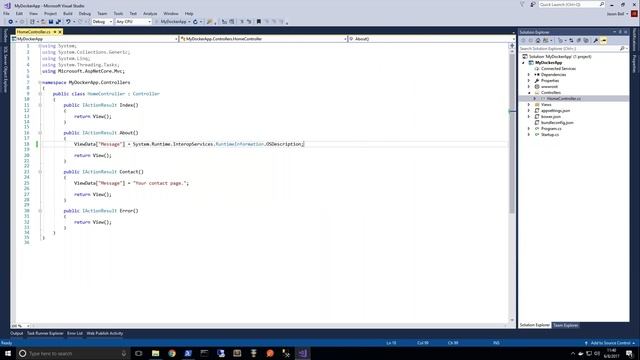 ASP NET Core with Docker, presented by Jason Bell смотреть онлайн