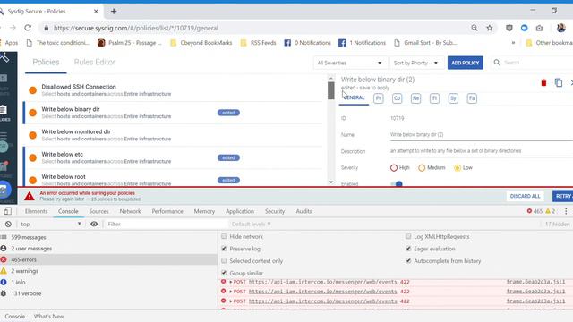 Sysdig Secure Policies Google Chrome 3 22 2019 6 06 55 PM смотреть онлайн