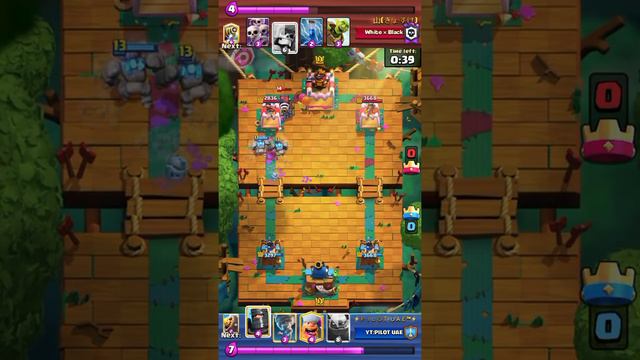 Clash Royale Golem Vs Giant Skeleton Sparky Hard Counter смотреть онлайн
