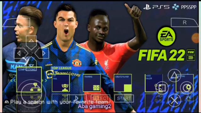 PES 2022 PPSSPP Camera PS5 Android Offline | Download PES 2022 PPSSPP For Android |  PES 2022 PPSSP