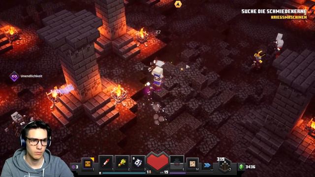 MINECRAFT DUNGEONS LIVE [Hero Edition] - Let's Play Deutsch смотреть онлайн